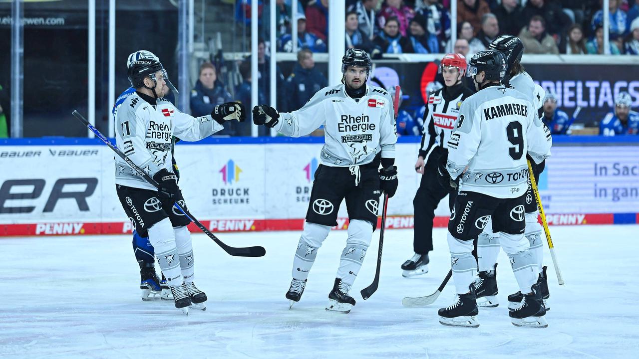 DEL: Effiziente Kölner lassen Schlusslicht Dresden keine Chance