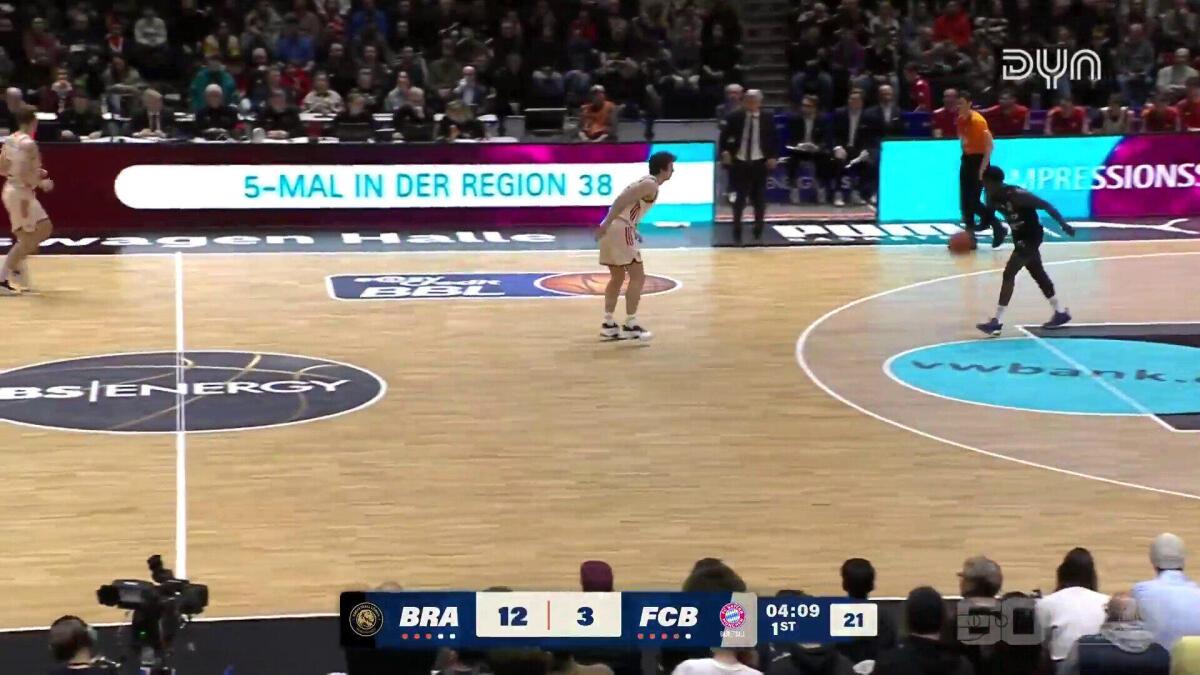 Spiel Highlights zu Basketball Löwen Braunschweig