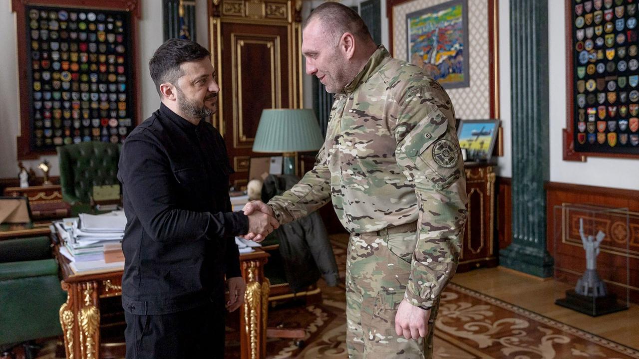 Selenskyj: Ukrainischer Geheimdienstchef Maljuk tritt zurück