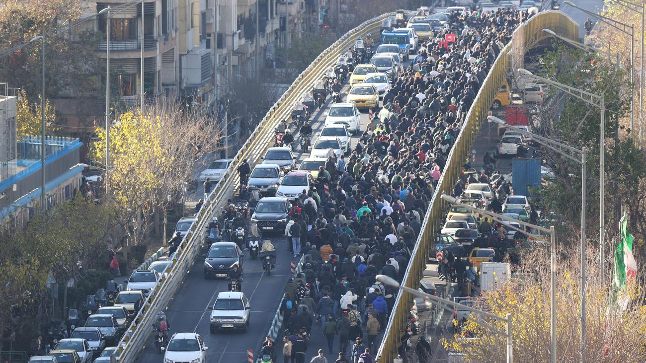 Iran: Mindestens 35 Menschen bei Protesten im Iran getötet