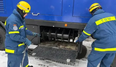 Stromausfall Berlin: THW aus Niedersachsen hilft vor Ort