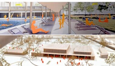 Fünf Modelle zeigen, wie das Augsburger Spickelbad künftig aussehen könnte