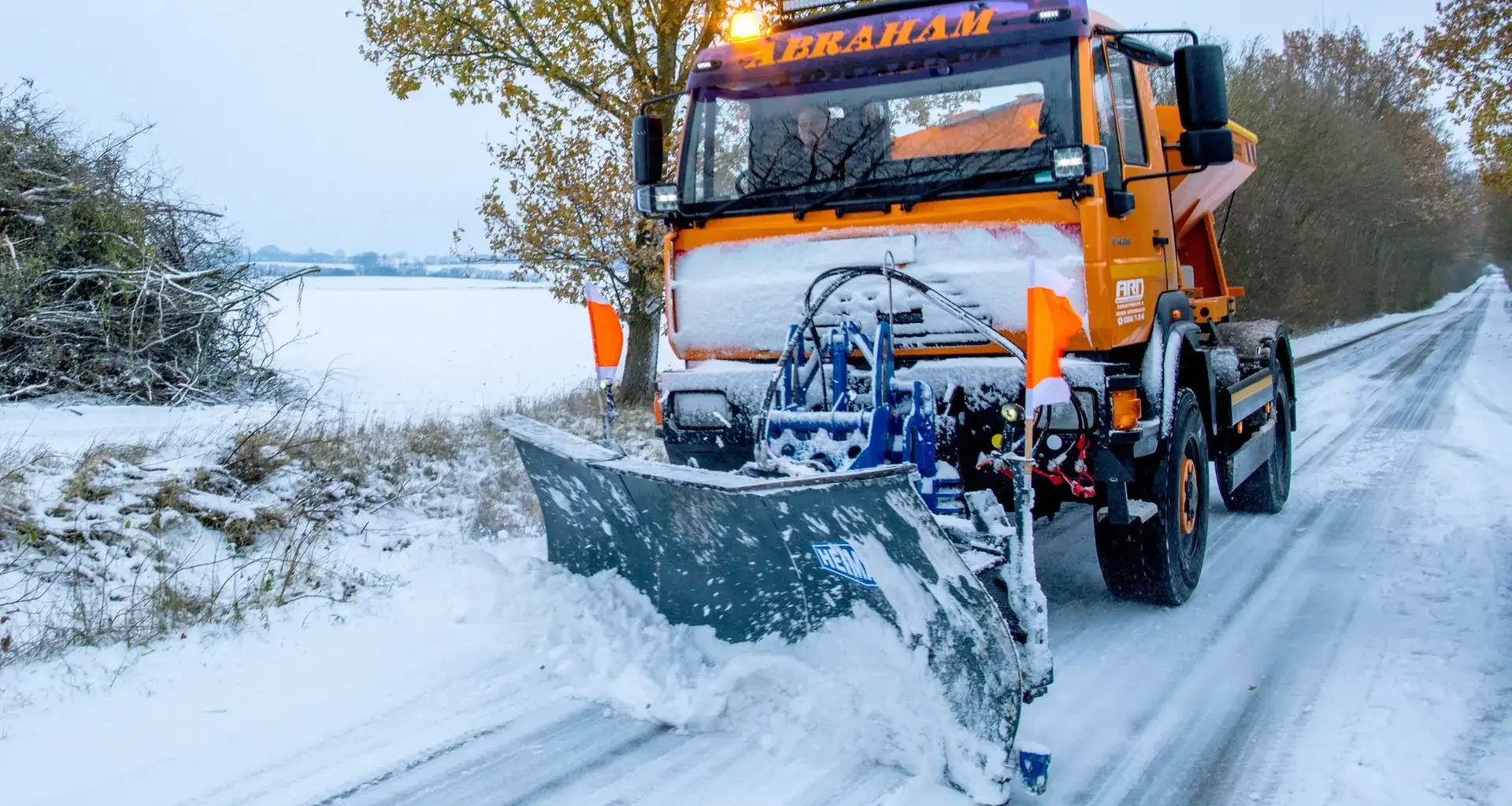 Streik bringt Winterdienst auf Straßen in MV in Gefahr