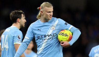 Remis gegen Brighton & Hove: Trotz Haaland-Rekord - City lässt erneut Federn