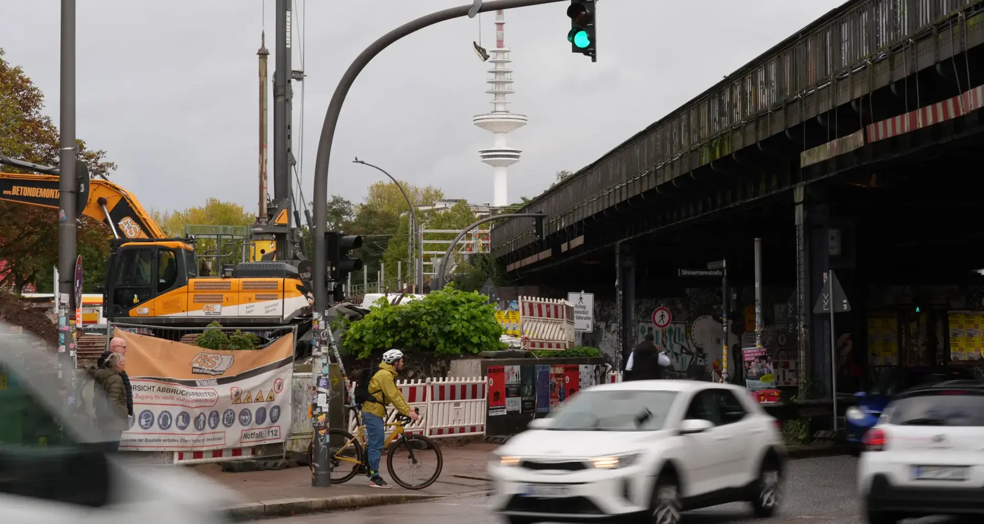 Hotel statt Zuhause: Anwohner an Sternbrücke fliehen vor Baulärm
