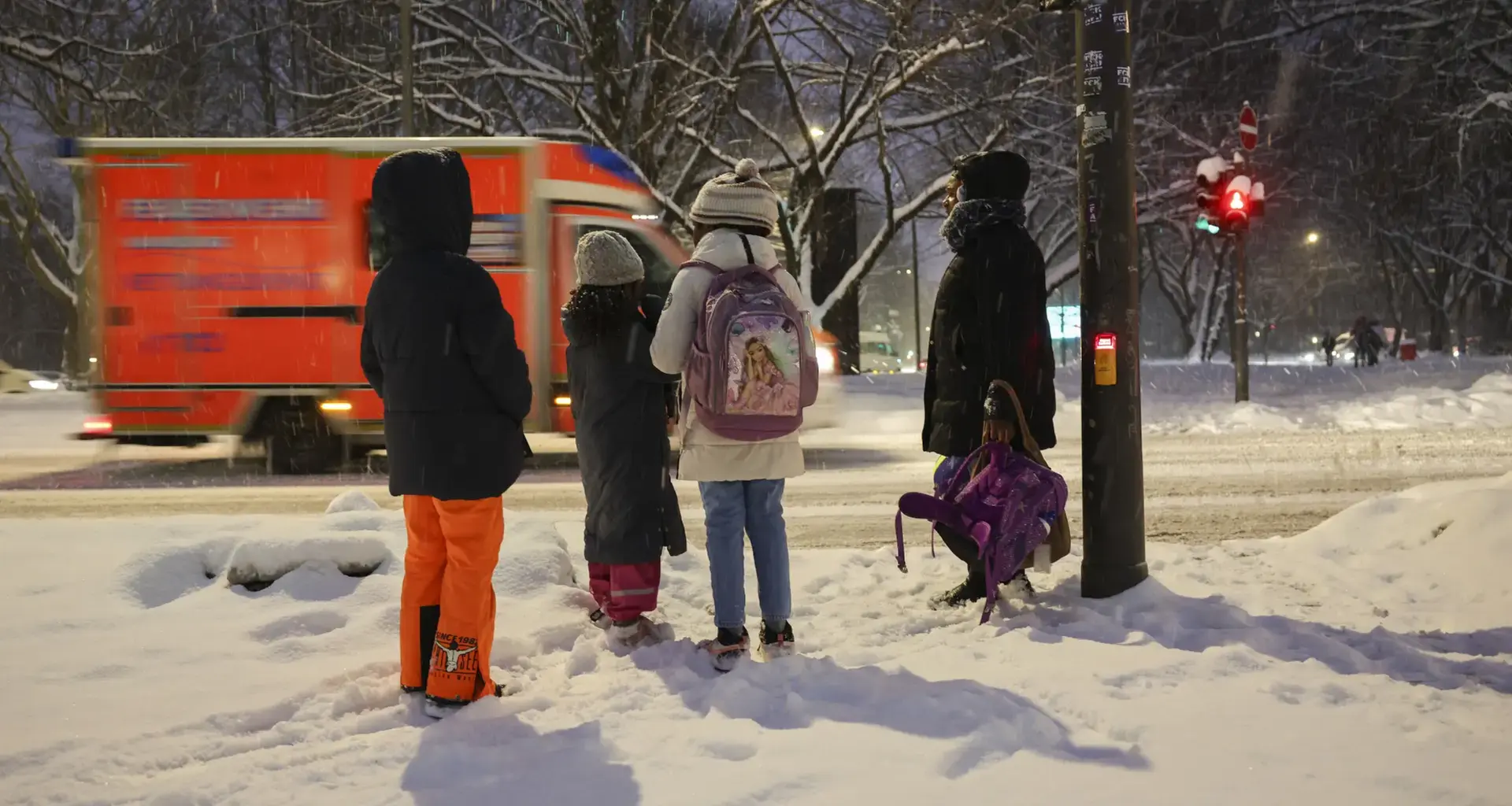 Liveticker: Schnee und Glätte in Hamburg - Neuschnee und Unwetterwarnung