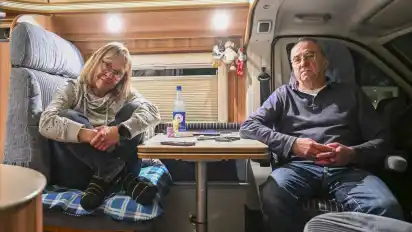 Helmut Kriegel und Angelika Strauß wollen die Giacometti-Ausstellung besuchen.