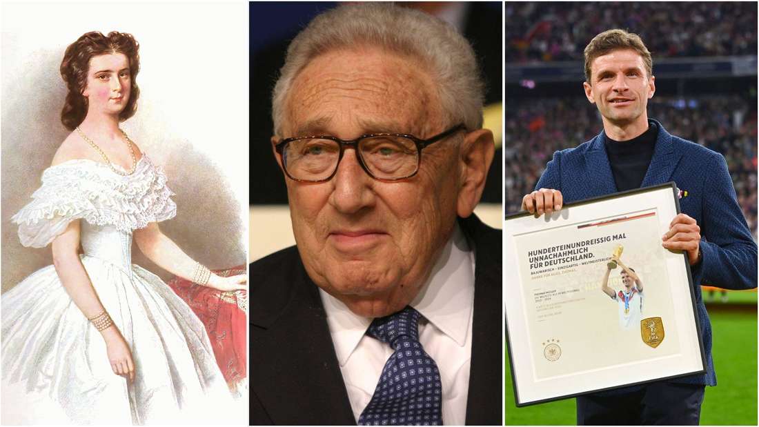 Kaiserin Sisi, Henry Kissinger und Thomas Müller haben eins gemeinsam: Sie alle kommen aus Bayern.