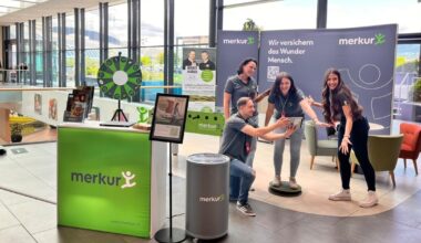 Gesundheit erleben - Merkur bringt Bewegung zu den Krone Gesund Tagen