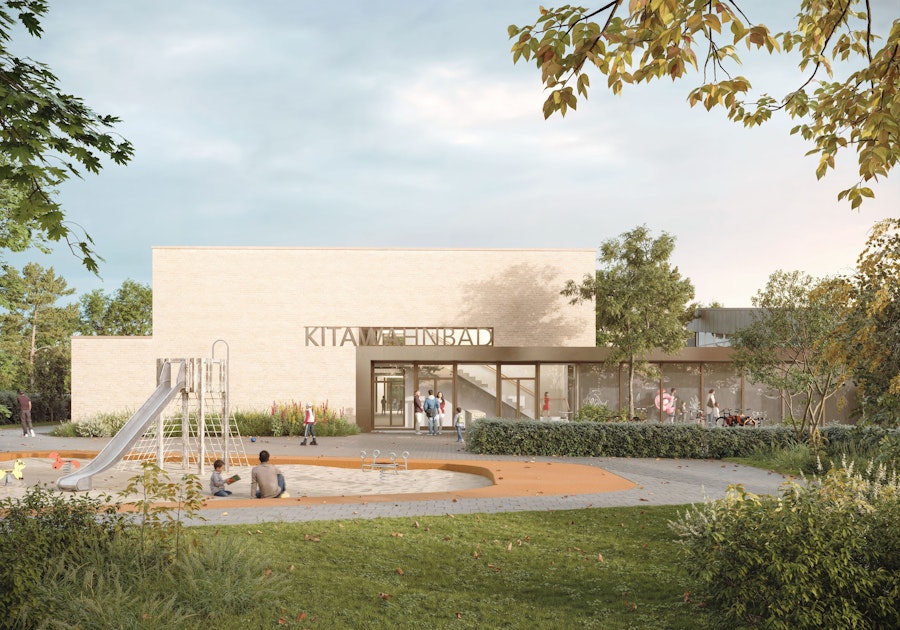 Köln-Porz: Stadt erteilt Baugenehmigung für Schwimm-Kita in Wahn