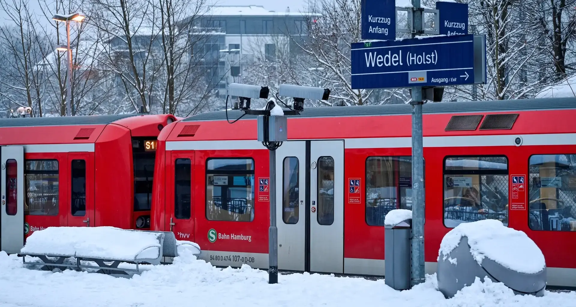 Schneesturm "Elli" im Liveticker: So ist die Lage in Schleswig-Holstein