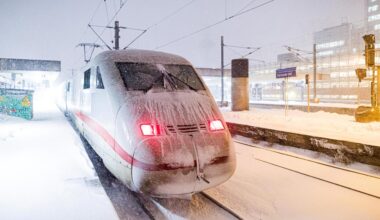 Sturmtief Elli: Deutsche Bahn stellt Fernverkehr in Norddeutschland ein