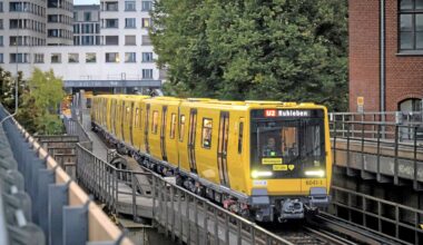 BVG – Berlin: U-Bahn mit Verspätung ab Werk
