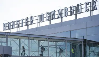 Kleiner Einbruch: Weniger Fluggäste am Flughafen Münster-Osnabrück