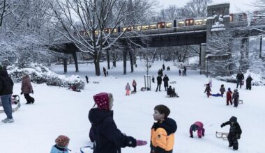 Wintersturm Elli in Hamburg: Für manche ist es ein Katastrophentag. Für andere Winter