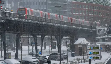 Liveticker zum Wintersturm "Elli": Schneeschauer in Hamburg möglich