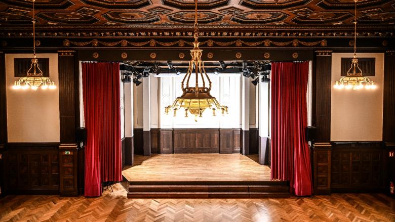 Der Meistersaal der Hansa-Studios (Quelle: imago images/Funke Foto Services)