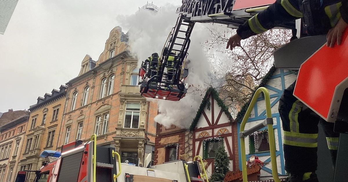 Feuerwehr Wiesbaden musste Feuer löschen
