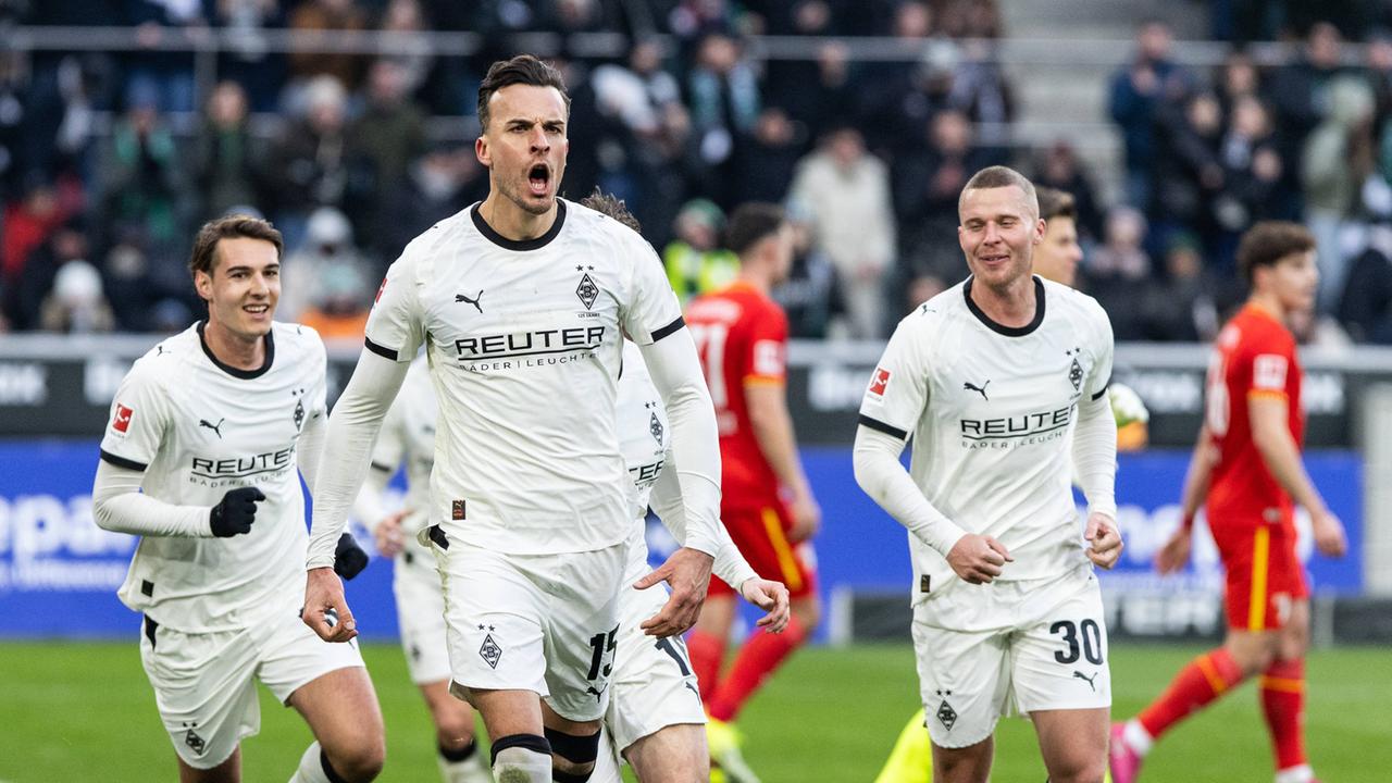 Doppelpack Tabakovic - Furiose Gladbacher zerlegen Augsburg