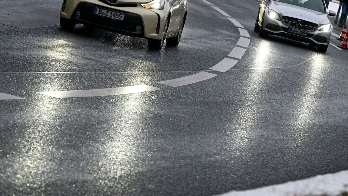 Glatteis-Gefahr verlagert sich in den Osten Deutschlands