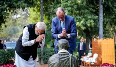 Kanzler Merz wirbt trotz Russland-Nähe für Partnerschaft mit Indien