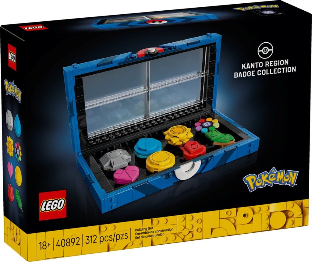 LEGO Pokemon 40892 Kollektion Mit Den Orden Der Kanto Region 3