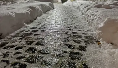 Glätte wegen Blitzeis: Unwetterwarnung für Teile Norddeutschlands