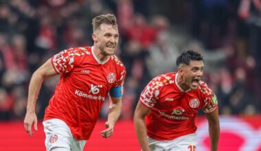 Sieg im Kellerduell : Mainz 05 landet Befreiungsschlag gegen Heidenheim
