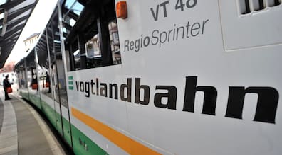 Einschränkungen im Nahverkehr im Vogtland.