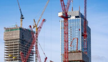 Hochhaus "The Berlinian" am Berliner Alexanderplatz feiert Richtfest