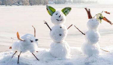 Schneemänner in Hamburg: Zum Dahinschmelzen