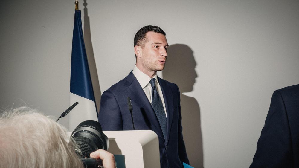 Mercosur-Abkommen: Jordan Bardella ist Präsident des Rassemblement National, der ein Misstrauensvotum gegen die französische Regierung beantragt hatte.