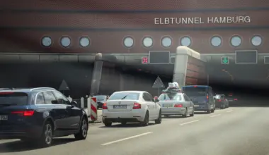 Vierte Elbtunnel-Röhre in Hamburg ist wieder frei