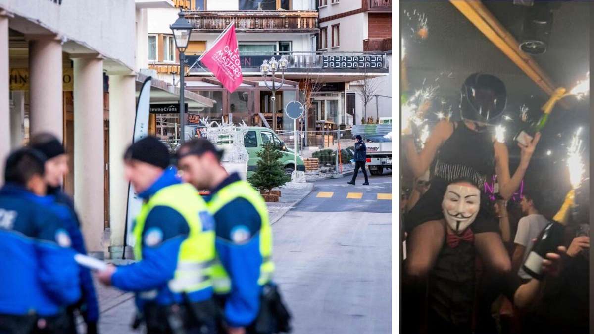 Überwachungskamera zeigt Detail vor Notausgang