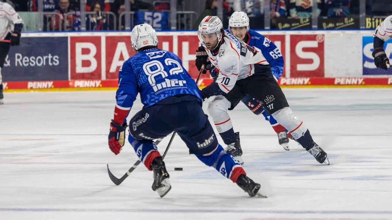 Eishockey: Kein Glück und kein Biss: Adler Mannheim unterliegen Nürnberg