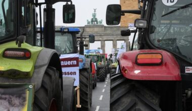 Grüne Woche: Tausende demonstrieren in Berlin für ökologischere Landwirtschaft