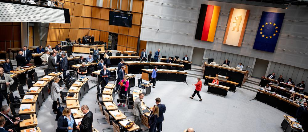 Das Berliner Abgeordnetenhaus.