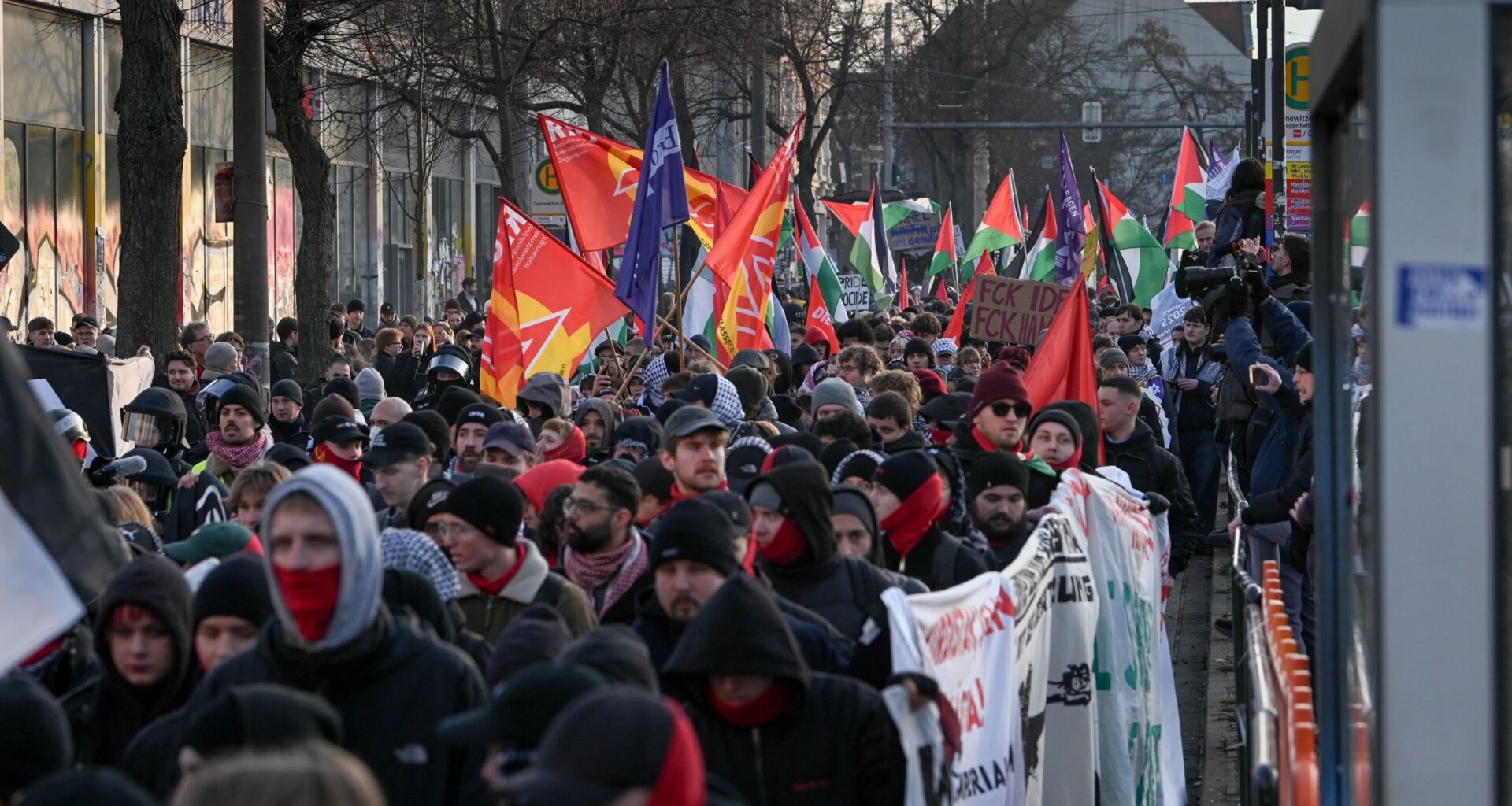 Demos in Leipzig – Links gegen links