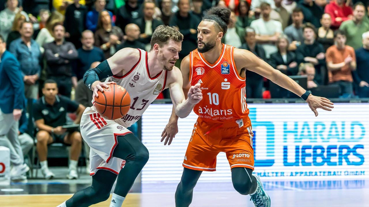 BBL: Bayern München eine Nummer zu groß für Chemnitz