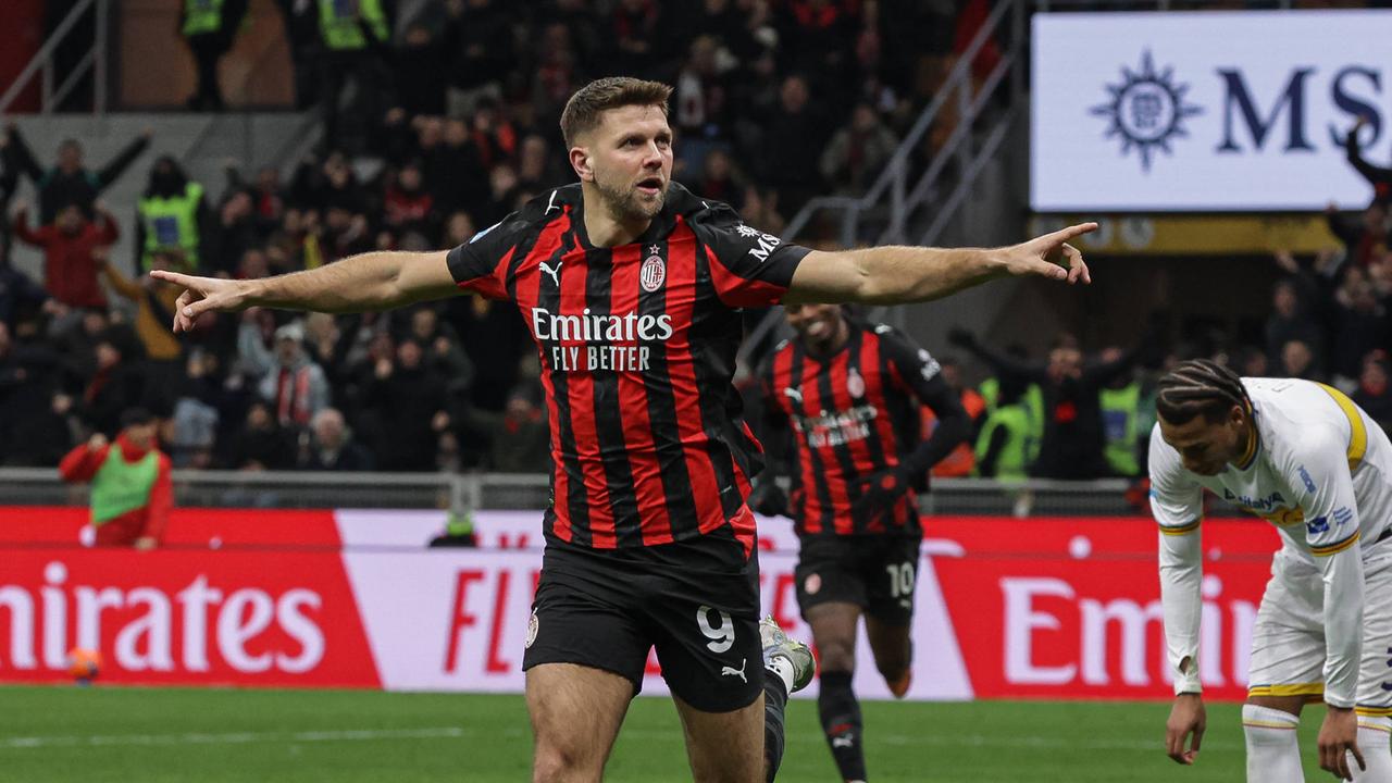Fußball: Niclas Füllkrug köpft Milan zum Sieg gegen Lecce