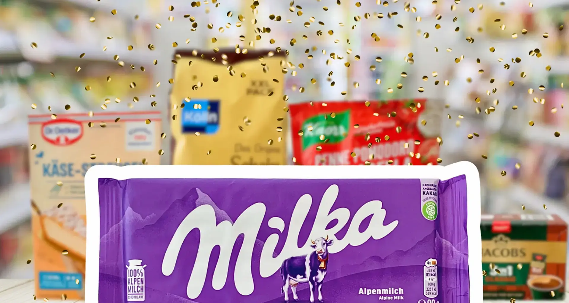 Milka Alpenmilch ist "Mogelpackung des Jahres 2025"
