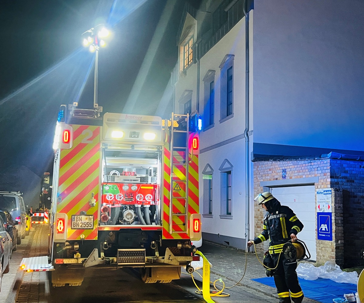 FW-BN: Küchenbrand in Oberkassel