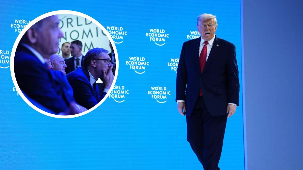 Was während Trumps Rede in Davos im Saal passiert, spricht Bände