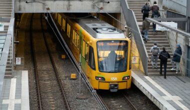 Stuttgart: Stadtbahn fährt nach Oberleitungsschaden wieder