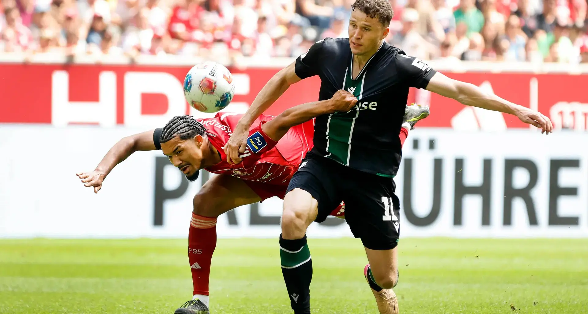 Hannover 96 gegen Fortuna Düsseldorf unter Zugzwang