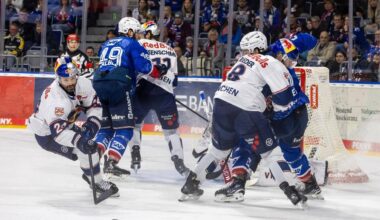 Entscheidung im Penaltyschießen: Adler Mannheim gewinnen gegen München