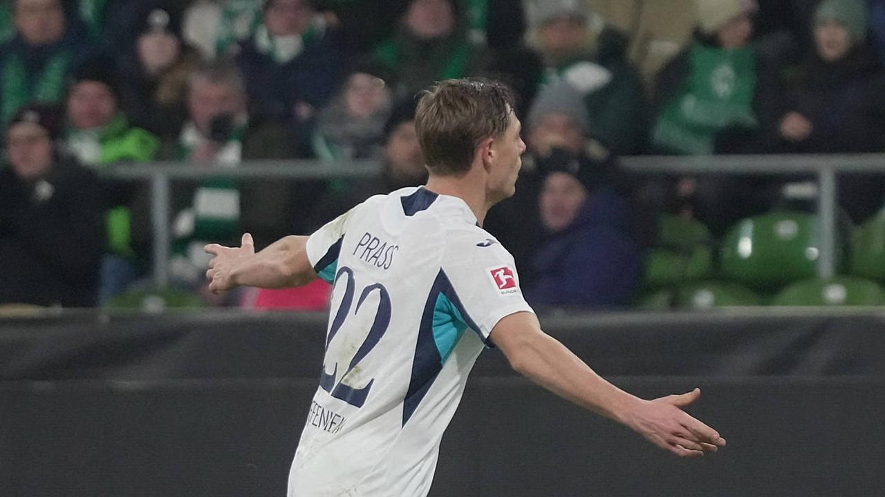 Hoffenheim schlägt Bremen und bleibt auf Königsklassen-Kurs