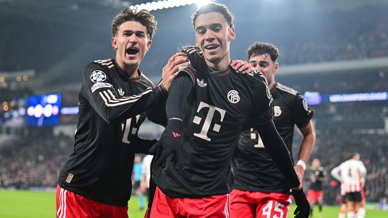 Champions League: FC Bayern siegt gegen PSV und hält Platz zwei