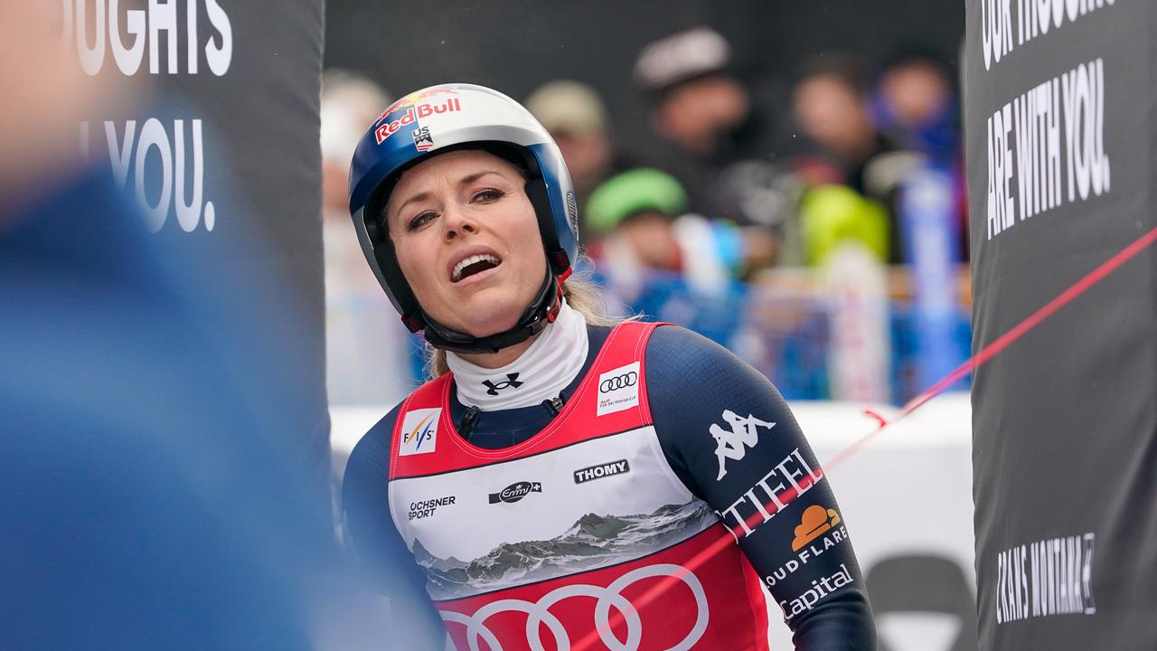 Abfahrt in Crans-Montana: Lindsey Vonn meldet sich nach Sturz in der Abfahrt