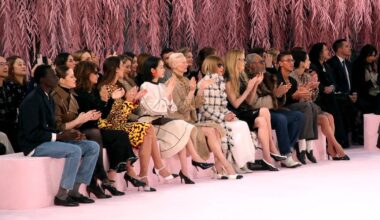 Tratsch, teure Mode und ein Treppenwitz